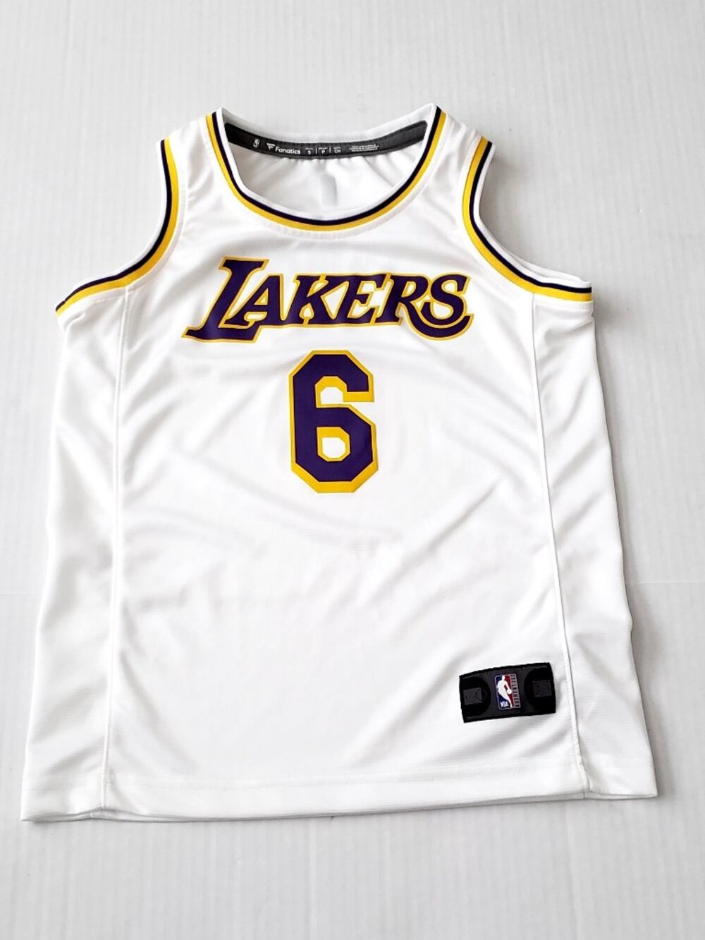 Fanatics LeBron James Los Angeles LA Lakers Jersey Youth Small #6